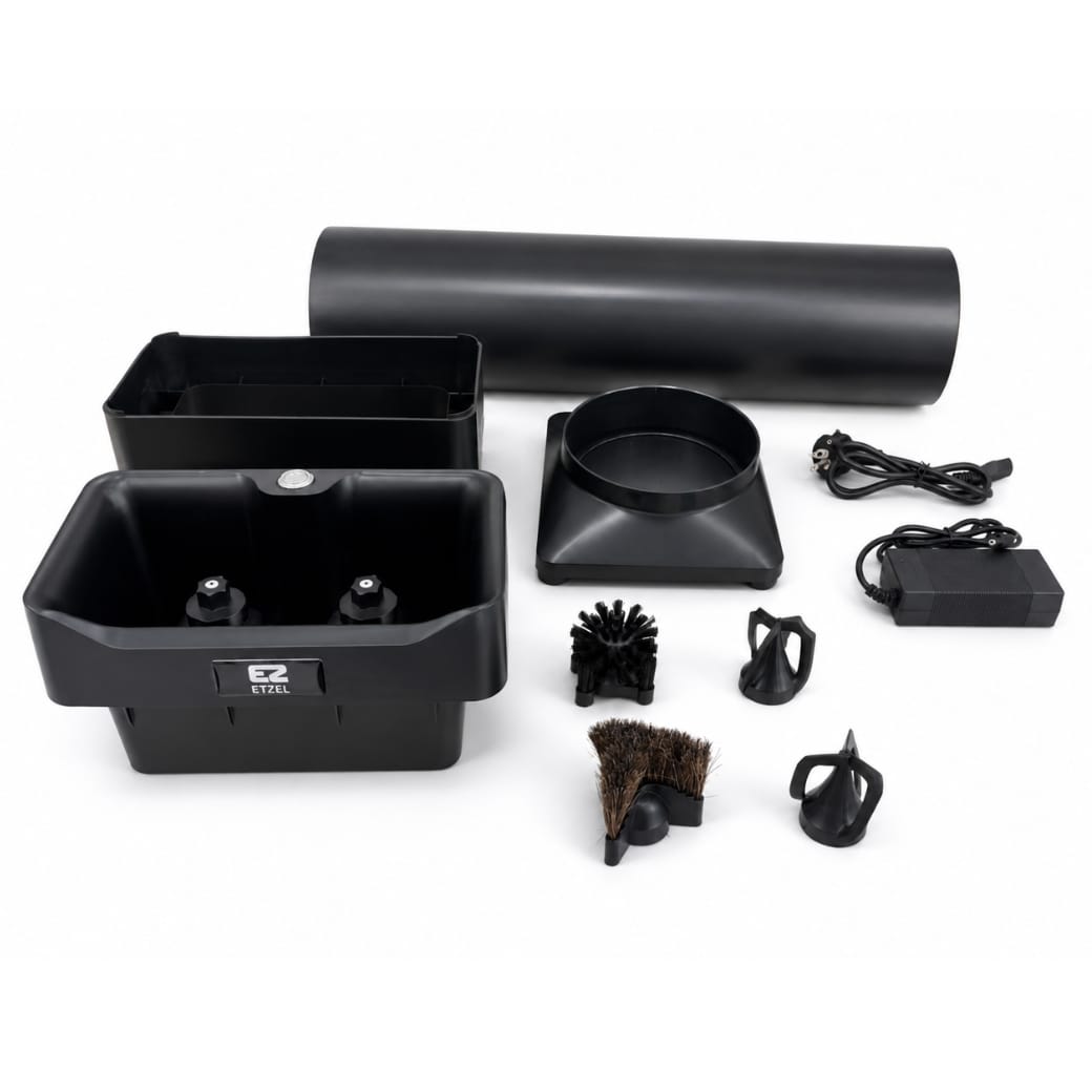 เครื่องทำความสะอาดด้ามชงอัตโนมัติ ETZEL อัตโนมัติ 16L สีดำ_3
